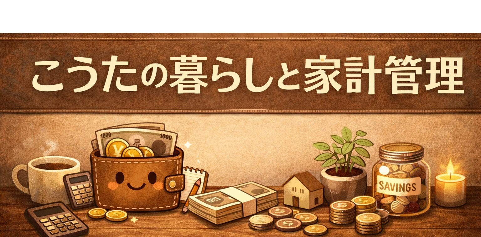 こうたの暮らしと家計管理